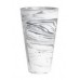 Váza CONIC M Zuiver 29,5 cm, černobílá