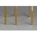 Set odkládacích stolků BANDHU Dutchbone, 2 ks, mosaz a sklo