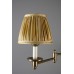 Nástěnná lampa THE ALLIS, Dutchbone, vyklápěcí ramínko, bronz a bavlna