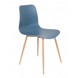 Jídelní židle LEON WLL, modrá