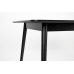 Jídelní stůl FABIO WLL 90x180 cm, jasan černý