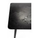 Jídelní stůl FABIO WLL 80x160 cm, jasan černý