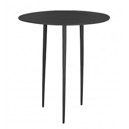 Odkládací stolek SUPREME PT, Ø32,5 cm, černý