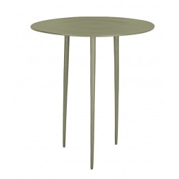 Odkládací stolek SUPREME PT, Ø32,5 cm, zelený