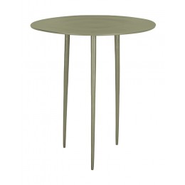 Odkládací stolek SUPREME PT, Ø37 cm, zelený