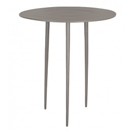 Odkládací stolek SUPREME PT, Ø42,5 cm, taupe