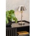 Stolní lampa OFFICE RETRO PT 36 cm, kov, stříbrná barva
