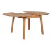 Jídelní stůl rozkládací kulatý METZ House Nordic  Ø118 cm, odstín dub přírodní