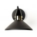 Nástěnná lampa JONA WLL, kov, černá