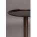 Odkládací stolek POSE Dutchbone Ø25 cm, mramor a hliník