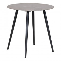 Odkládací stolek LAZIO House Nordic, Ø45 cm, keramika šedá
