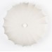 Stropní svítidlo SHEM WLL, průměr 60 cm, látkové bílé