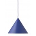 Závěsná lampa BENJAMIN FRANDSEN Ø 46 cm, modrá