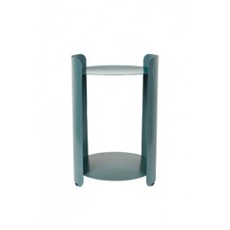Odkládací stolek NAVAGIO Dutchbone, kov modrý