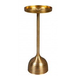 Odkládací stolek TURNER Dutchbone, kov zlatý