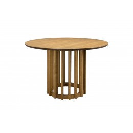 Jídelní stůl kulatý BARLET Dutchbone Ø120 cm, dub