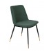 Jídelní židle LIONEL WLL, FR, zelená látková