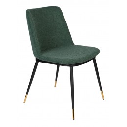 Jídelní židle LIONEL WLL, zelená látková