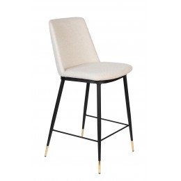 Barová židle LIONEL WLL 95 cm, béžová látková