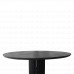 Jídelní stůl kulatý EIFFEL  RAW Ø 120 cm, dřevo teak černé