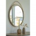 Závěsné ratanové zrcadlo MALO House Nordic,  Ø50 cm