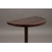 Odkládací stolek LINA Dutchbone 38x24 cm, mangové dřevo, tmavě hnědý