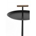 Odkládací stolek HANDLE, WLL, kovový černý