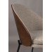 Jídelní židle RODIN DUTCHBONE, polyester šedý