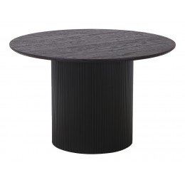 Jídelní stůl kulatý BOAVISTA House Nordic  Ø120 cm, tmavě hnědý