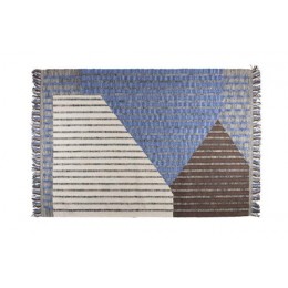 Koberec HAMPTON, Dutchbone, 160x230 cm, modrý
