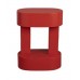 Odkládací stolek MAGENTA Dutchbone, kov červený
