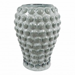 Váza keramická KRUN Ø20,5x28 cm, modrá