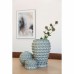 Váza keramická KRUN Ø20,5x28 cm, modrá