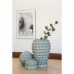 Váza keramická KRUN Ø15x14,5 cm, modrá
