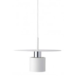 Závěsná lampa KOLORIT Frandsen Ø20 cm, bílá