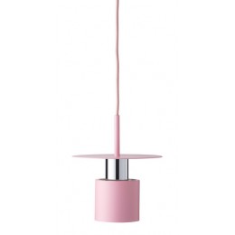 Závěsná lampa KOLORIT Frandsen Ø20 cm, růžová bubblegum