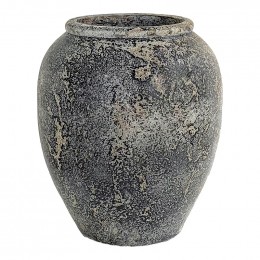 Váza terrakota CAPELO Ø44x49 cm, šedá