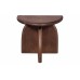 Odkládací stolek NALIN  WOOOD 60x50 cm, mangové dřevo, ořech