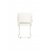 Jídelní židle RIDGE SOFT Zuiver bílá, bílý rám