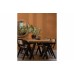 Jídelní stůl TABLO Utrecht, WOOOD, 180x90 cm, mangové dřevo a černý kov, nohy A