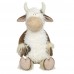 Plyšová hračka Mars & More sladká chlupatá kravička 25 cm, bavlna