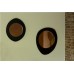Zrcadlo závěsné AREN S Dutchbone, mangové dřevo černé/sklo