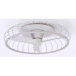 Sropní svítidlo NATURE LED Mantra s ventilátorem, bílá/bílá
