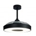 Stropní svítidlo COIN LED Mantra, ventilátor-výsuvné lopatky, černé