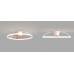Stropní svítidlo NEPAL LED Mantra s ventilátorem, bílé/buk