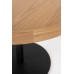 Odkládací stolek YURI M WLL, Ø56 cm, světle hnědý