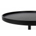 Odkládací stolek YURI L WLL, Ø70 cm, černý