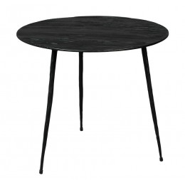 Odkládací stolek DUTCHBONE PEPPER, černý 40 cm