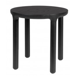 Odkládací stolek kulatý STORM Ø45cm, jasanové dřevo přírodní