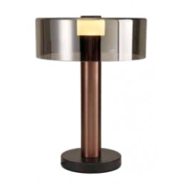 Stolní lampa GIN Mantra, výška 45 cm, barva růžového zlata